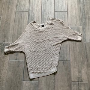 Express lurex woven dolman sweater
